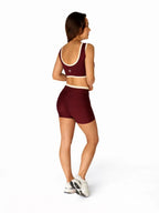 Kit Fitness Feminino 3 Peças – Top, Shorts e Legging Cintura Alta