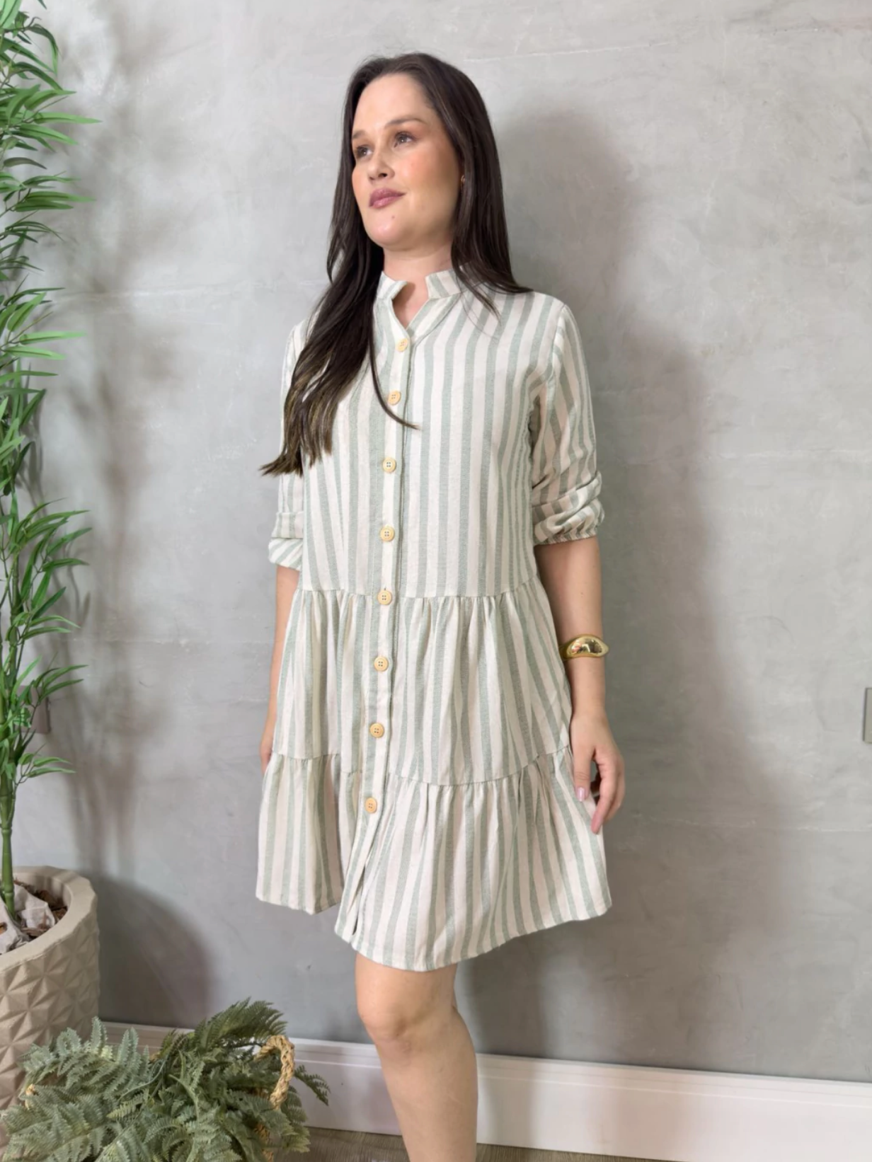 Vestido Nubia Com Mangas