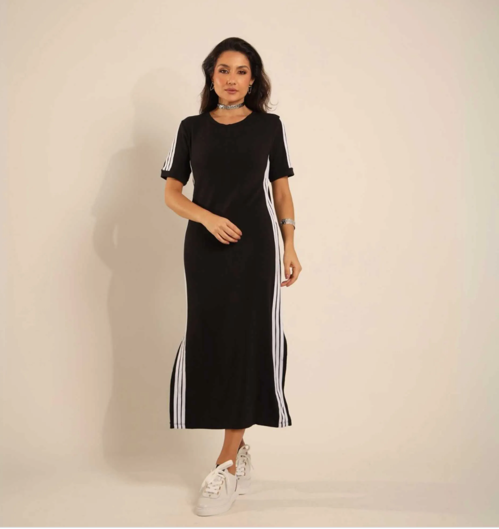 Vestido Listra Babi (Promoção dia das Mães)
