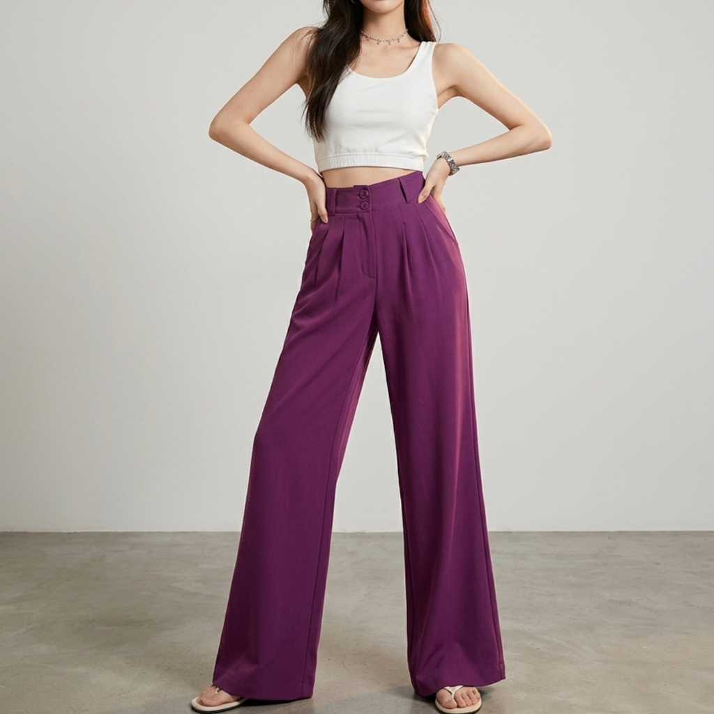 Calça Alfaiataria Pantalona Premium - PROMOÇÃO COMPRE 1 LEVE 2