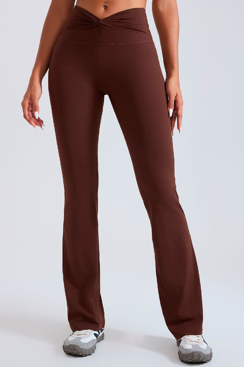Legging flare feminina