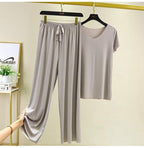 (Super Promo: Compre 1 e Leve 2) Conjunto Gentle Camiseta + Calça / Nova tendencia verão 2025/2026!