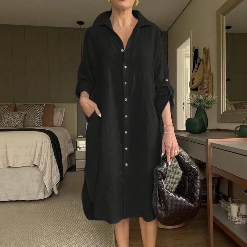 Vestido Chemise Mídi Lisboa™