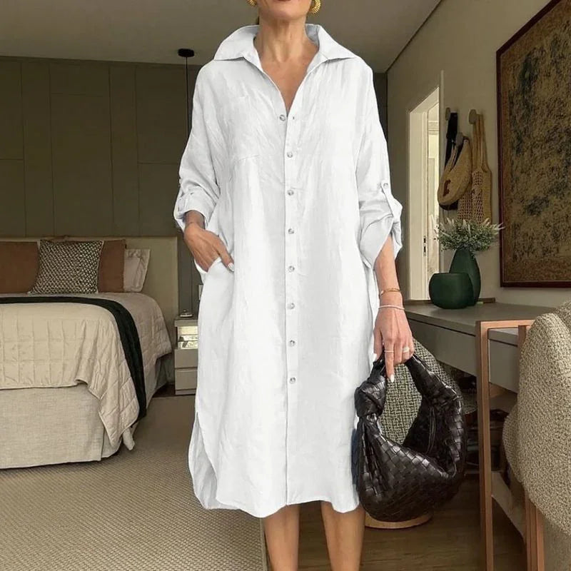 Vestido Chemise Mídi Lisboa™