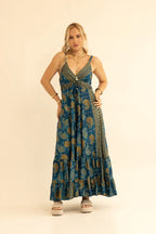 Vestido Longo de Seda Dara