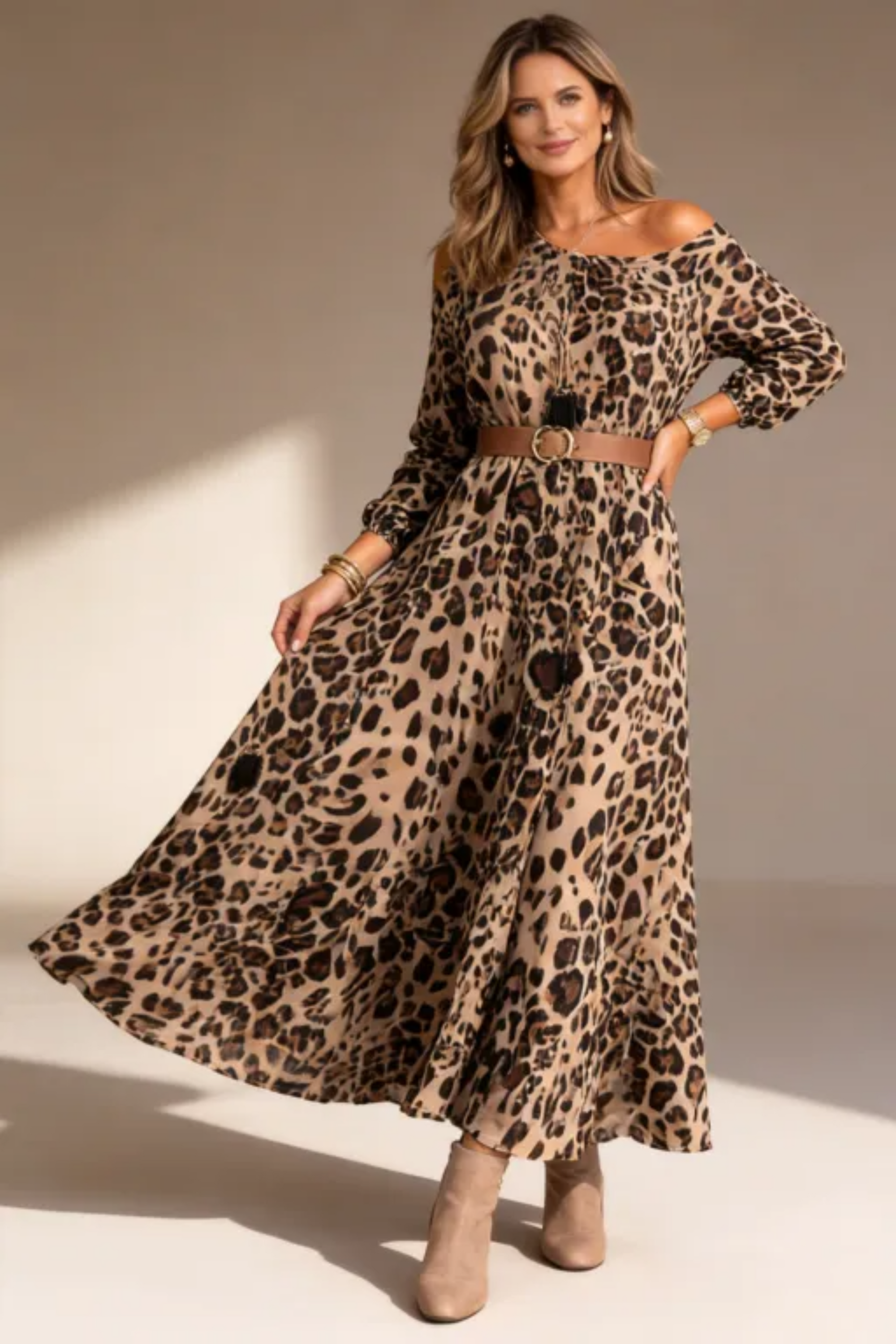 Vestido - Leopardo - Leve e Solto (Queridinho das Blogueiras)
