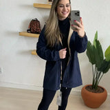 Azul Marinho com Bege