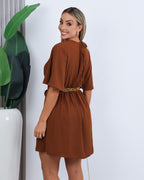 Vestido Manga Ampla Tereza